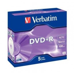 DVD+R Verbatim 4.7Gb 120min krabička - 5ks